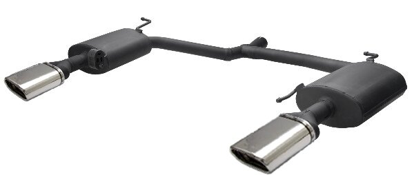 Ulter Sportauspuff Duplex für AUDI A4 typ B8 /8K Limousine 1,8 TFSi Oval 145x75