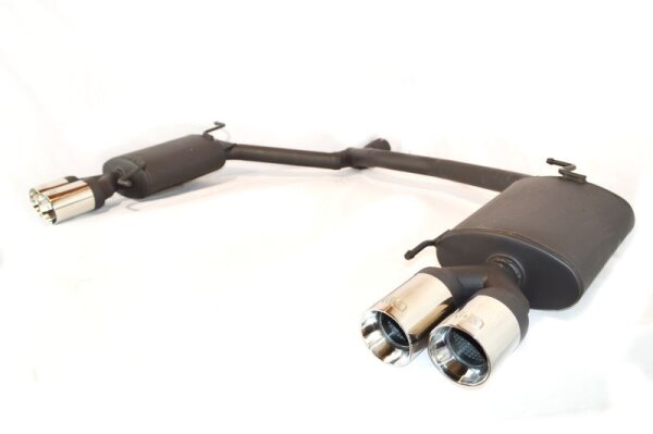 Ulter Sportauspuff Duplex für AUDI A5 8T3 COUPE 2,0 TDI 125kW Ø80