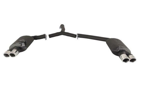 Ulter Sportauspuff Duplex für AUDI A5 8T3 COUPE 2.0 TFSI 155kW Ø70