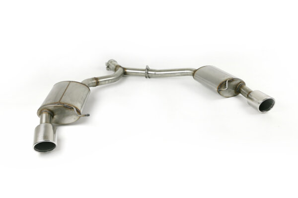 Ulter Sportauspuff Duplex für AUDI A5 F5A F5F SPORTBACK 2,0TSI Ø100 Edelstahl