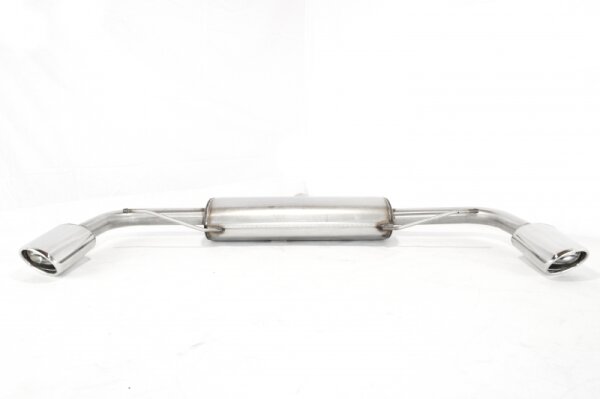 Ulter Sportauspuff Duplex für AUDI TT 8J CABRIO 1,8 TFSI Oval 120x80 Edelstahl