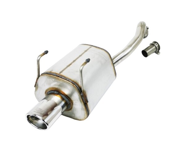 Ulter Sportauspuff für FIAT 500 (312) 1,2i 51kW (2007-2015) Oval 95x65 Edelstahl