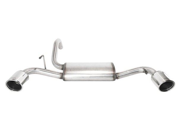 Ulter Sportauspuff Duplex für FIAT 500 ABARTH (500/595/695) 1,4T Ø100 Edelstahl