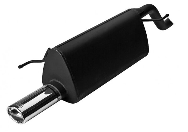 Ulter Sportauspuff für FIAT Grande Punto 199 1,2i 48kW (2005-2009) Oval 95x65