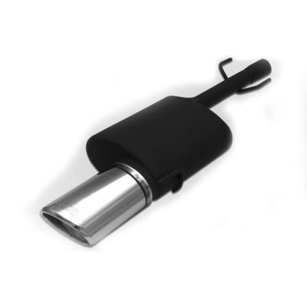 Ulter Sportauspuff für FORD Puma MK1 (EC) Coupe 1,4i 66kW (1997-2001) Oval 95x65