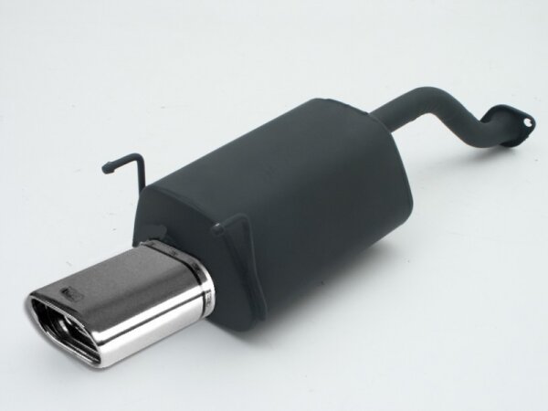 Ulter Sportauspuff für HONDA CRX Del Sol (EH, EG) COUPE 1,6i 92kW Oval 145x75