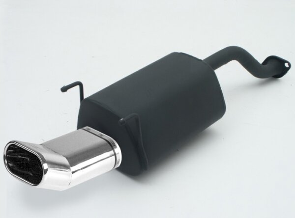 Ulter Sportauspuff für HONDA CRX Del Sol (EH, EG) COUPE 1,6i 92kW Oval 145x75