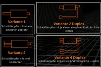 Ulter Sportauspuff Duplex für JEEP Wrangler JK 4x4 2,8D 130kW Ø100 Edelstahl