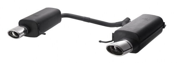 Ulter Sportauspuff Duplex für MAZDA 6 (GH) Limousine 2,0i 108kW Oval 120x80