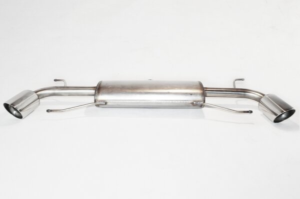 Ulter Sportauspuff Duplex für MAZDA 3 BN, BM HATCHBACK 2,0 Ø100 Edelstahl