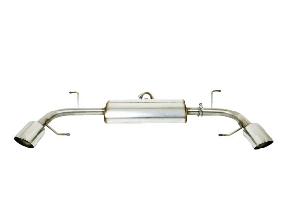 Ulter Sportauspuff Duplex für MAZDA 6 GJ Limousine 2,0 2012-2017 Ø100 Edelstahl