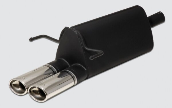 Ulter Sportauspuff für OPEL Astra H HATCHBACK 5-Türer 1,8i 92/103kW Oval 95x65