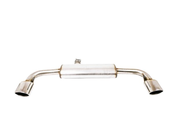 Ulter Sportauspuff Duplex für OPEL ASTRA K HATCHBACK 1,6T Oval 120x80 Edelstahl