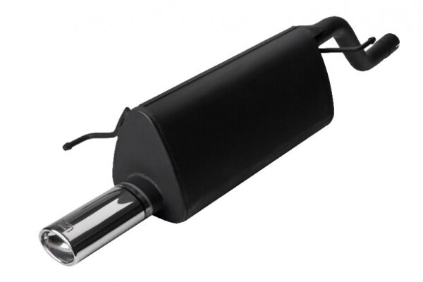 Ulter Sportauspuff für OPEL Corsa D 1,2i 59kW (2006-2014) Oval 95x65