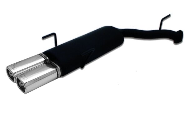 Ulter Sportauspuff für OPEL Vectra B Facelift Caravan 1,6i 16V Rechteckig 80x65