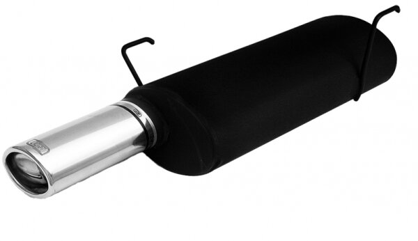 Ulter Sportauspuff für PEUGEOT 206 HATCHBACK 1,1 44kW (2003-2008) Oval 95x65