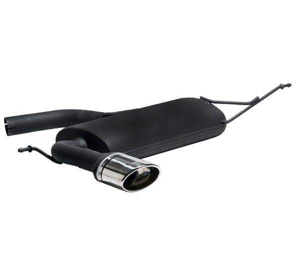 Ulter Sportauspuff für SEAT Altea (5P1) 1,4i 64kW (2004-2015) Oval 120x80