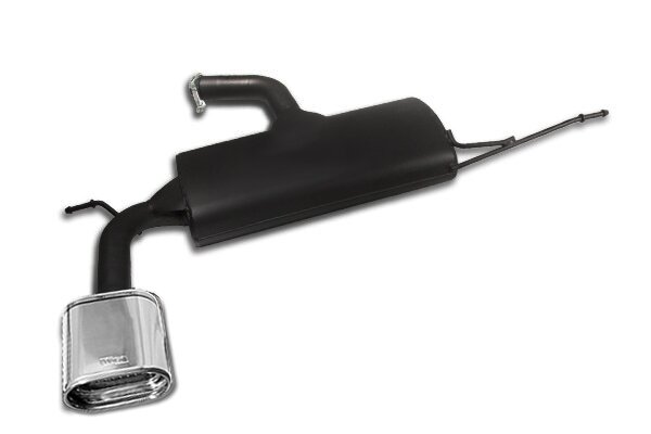 Ulter Sportauspuff für SKODA Yeti 5L SUV 1,2 TSI 77kW (2009-2012) Oval 145x75