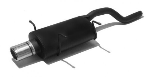 Ulter Sportauspuff für SUZUKI Swift II 1,0i (1989-2005) Oval 95x65