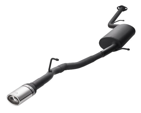 Ulter Sportauspuff für TOYOTA IQ 1,0i 50kW (2009-2015) Oval 120x80