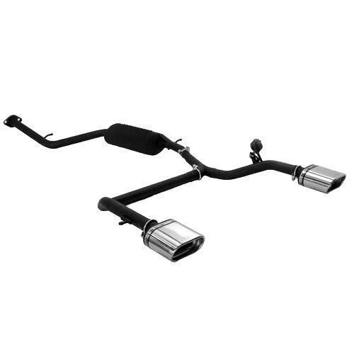 Ulter Sportauspuff Duplex für TOYOTA IQ 1,0i 50kW (2009-2015) Oval 145x75