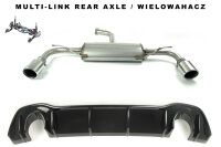 Ulter Sportauspuff Duplex für VW GOLF VIII 8 1.5 TSI...