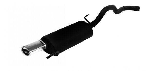 Ulter Sportauspuff für VW Polo typ 6N 1,6i 55kW (1995-2001) Oval 95x65