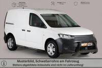 Schwellerrohre Design SCHWARZ für VW Caddy 5 Typ SB...