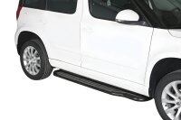 Trittbretter SCHWARZ für SKODA Yeti 5L 2014>...