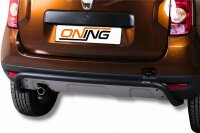 Heckschutzbügel SCHWARZ für Dacia Duster Bj....