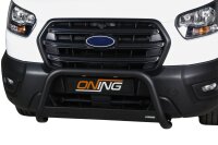 Frontbügel Edelstahl schwarz für Ford Transit...