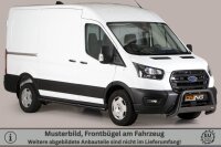 Frontbügel Edelstahl schwarz für Ford Transit...