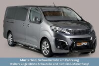 Schwellerrohre Design SCHWARZ für CITROËN Jumpy...