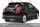 Misutonida Heckschutzbügel SCHWARZ MATT passend für FIAT 500X (2015 -) Ø50 mm Edelstahl V2A TÜV-Teilegutachten