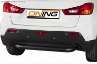 Misutonida Heckschutzbügel SCHWARZ MATT passend für MITSUBISHI ASX GAD (2010-2019) Ø76 mm Edelstahl V2A TÜV-Teilegutachten