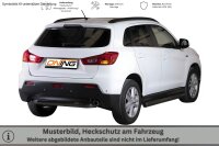 Misutonida Heckschutzbügel SCHWARZ MATT passend für MITSUBISHI ASX GAD (2010-2019) Ø76 mm Edelstahl V2A TÜV-Teilegutachten