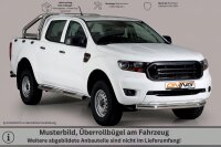 Überrollbügel für FORD Ranger 2AB Double Cab (Doppelkabine) 2019-2022 Ø 76 mm Edelstahl V2A poliert TÜV Teilegutachten