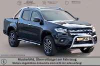 Überrollbügel für MERCEDES X-Klasse W470 2017 > Ø 76 mm Edelstahl V2A poliert TÜV Teilegutachten