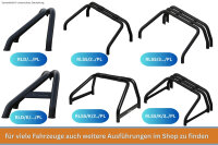 Überrollbügel SCHWARZ MATT für NISSAN...