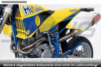 SilMotor Komplettanlage oval VA/gebürstet für...