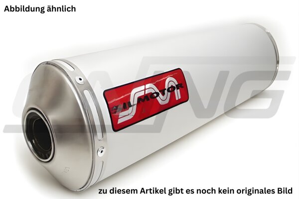 SilMotor Komplettanlage oval für YAMAHA YFM Raptor 660 R (2001-2005)