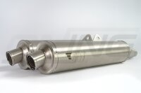SilMotor Slip-on Auspuffpaar rund untenliegend,...