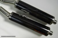 SilMotor Carbon Auspuff untenliegend für DUCATI 750SS (-97) | S01022112R/L