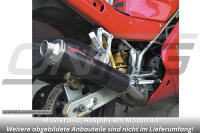 SilMotor Slip-on Auspuffpaar rund untenliegend,...