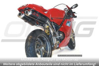 SilMotor Slip-on Carbon Auspuff für Ducati 996R 998 R/S/Bip. EG-BE | S01162222R/L