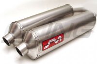 SilMotor Titan Auspuff oval untenliegend für CAGIVA...