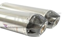 SilMotor 2-1-2 Komplettanlage oval Titan/VA, mit...