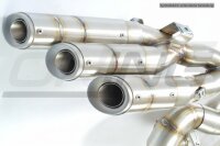 SilMotor Voll-Titan Auspuff 1-3 Nitrox für MV Agusta Brutale 675/800 & Dragster | NITROX05FT