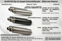 SilMotor Titan Auspuff für Ducati 748/916/996/998 | S01107222R/L