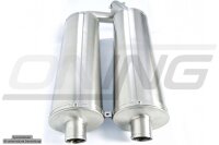 SilMotor Edelstahl Auspuff oval für DUCATI 748R/916SP/996SPS EG-BE | S01151222R/L